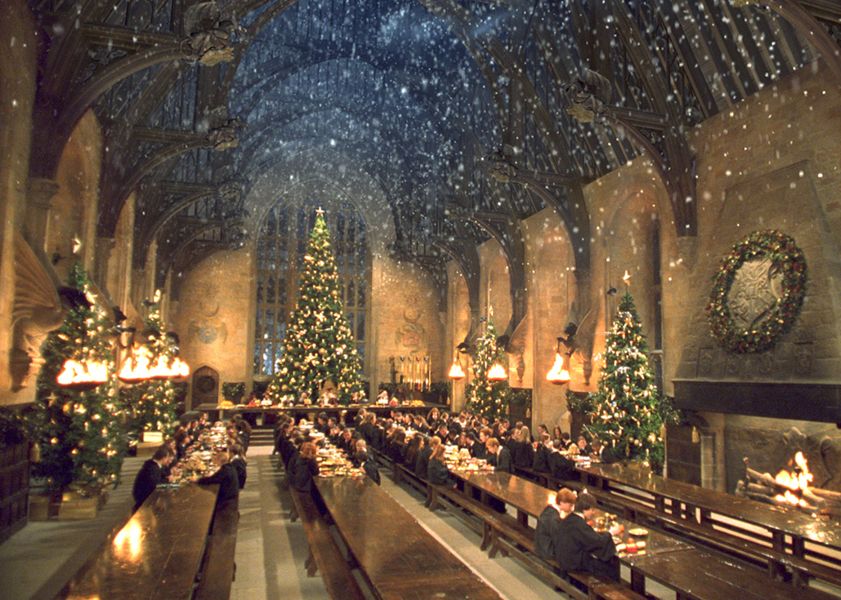 Christmas at hogwarts